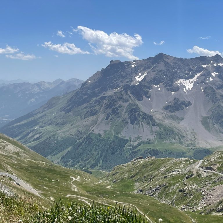 Col de Galibier - southern side Col de Galibier - southern side