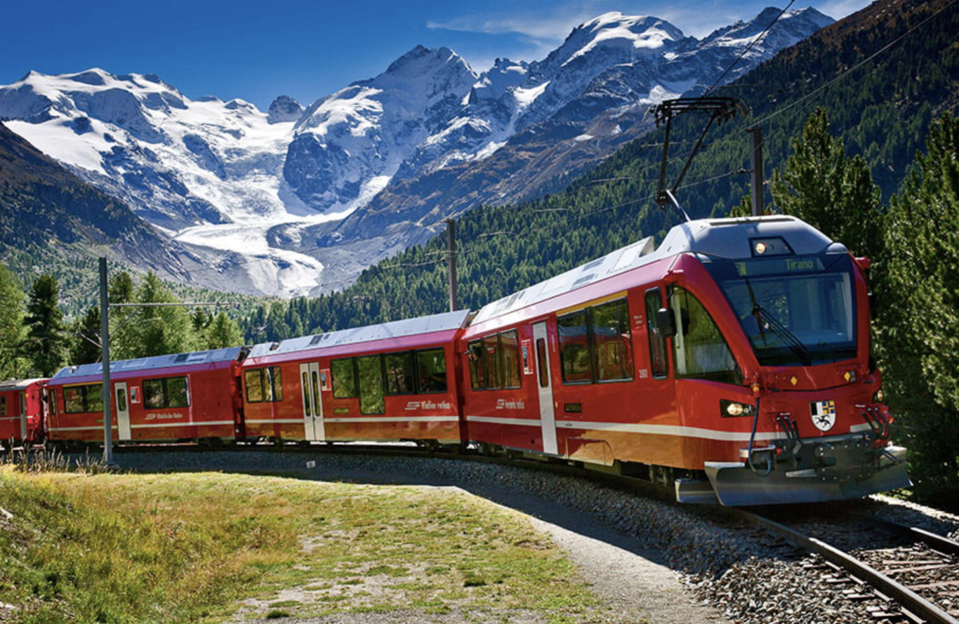 Swiss local train