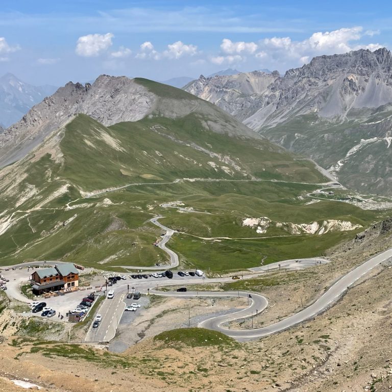 Col de Galibier - northern side Col de Galibier - northern side