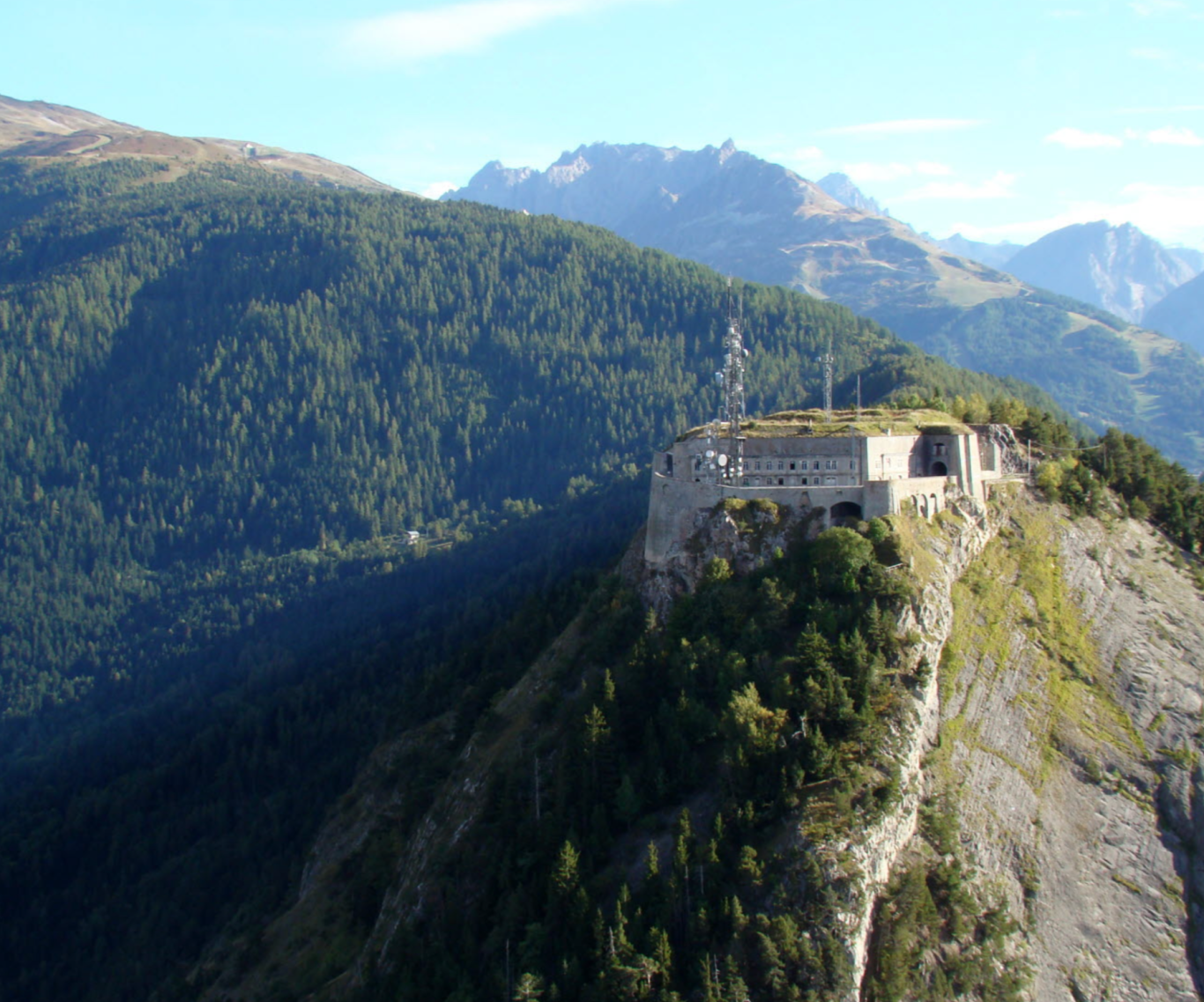 Fort de Telegraph above the Maurienne Valley - France