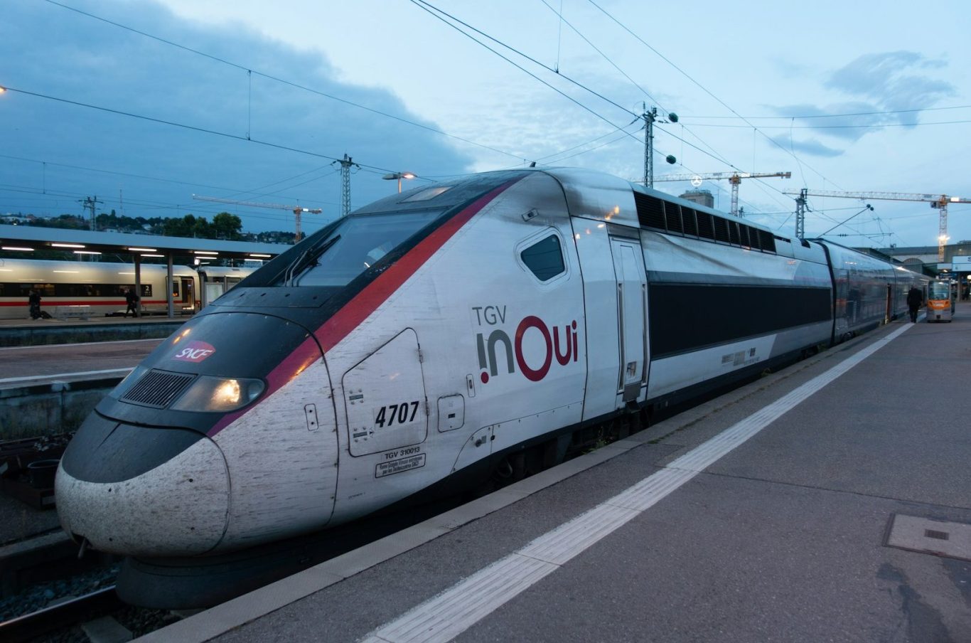 French TGV train