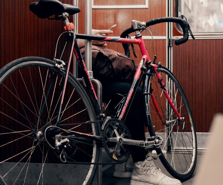 Taking a bike on a train Taking a bike on a train
