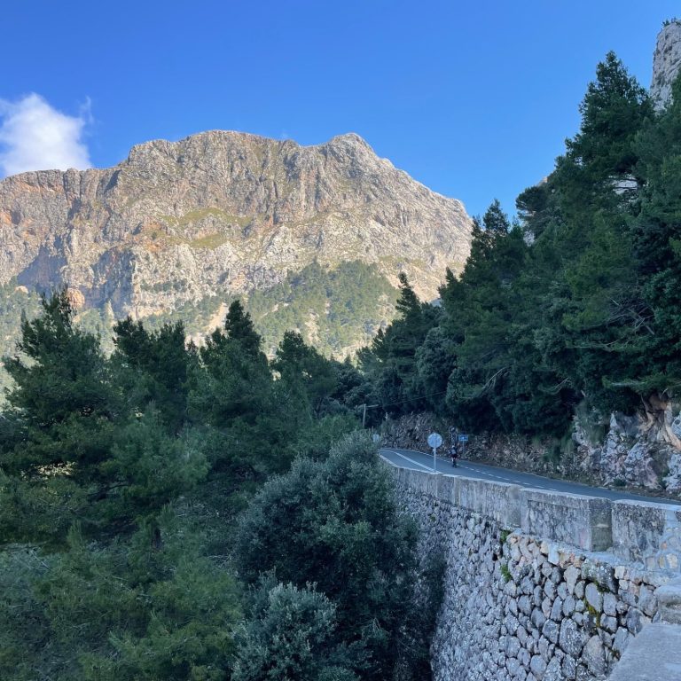 Puig Major climb Puig Major climb