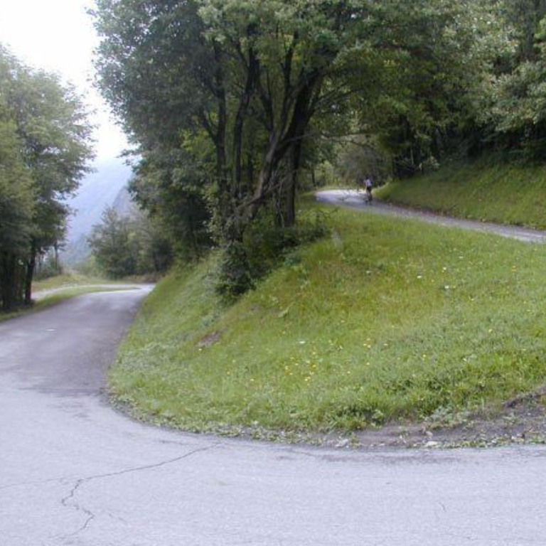 Switchbacks to the Col du Mollard Switchbacks to the Col du Mollard
