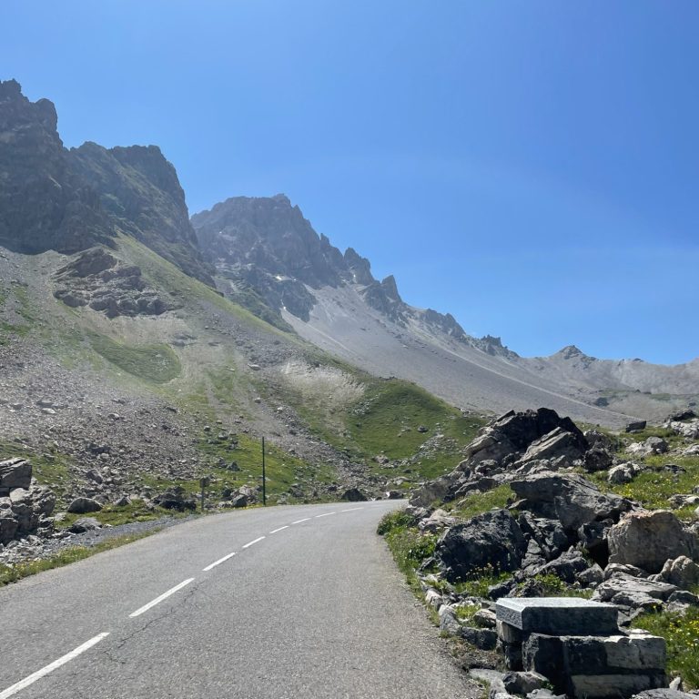 Col de Galibier - northern side Col de Galibier - northern side