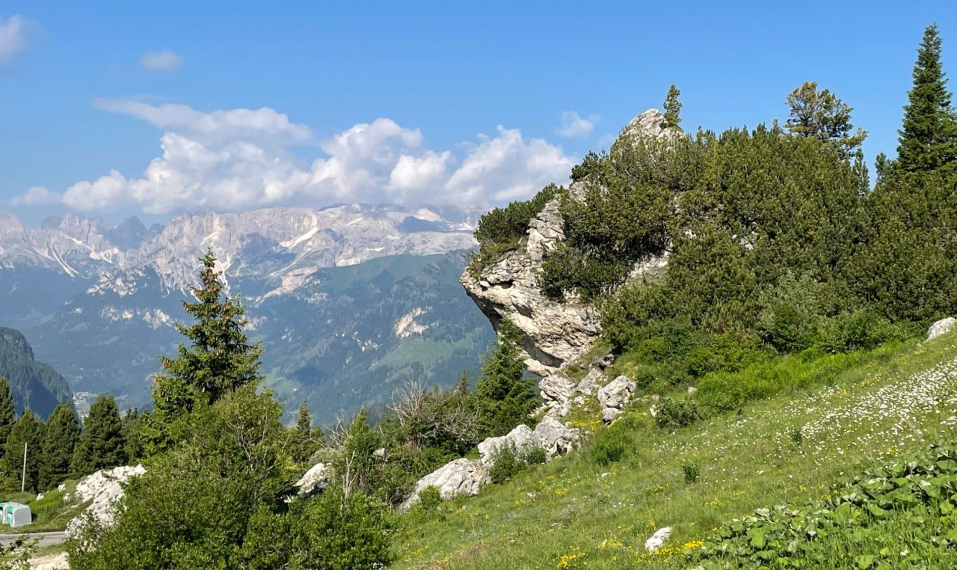 View from Passo Pordoi